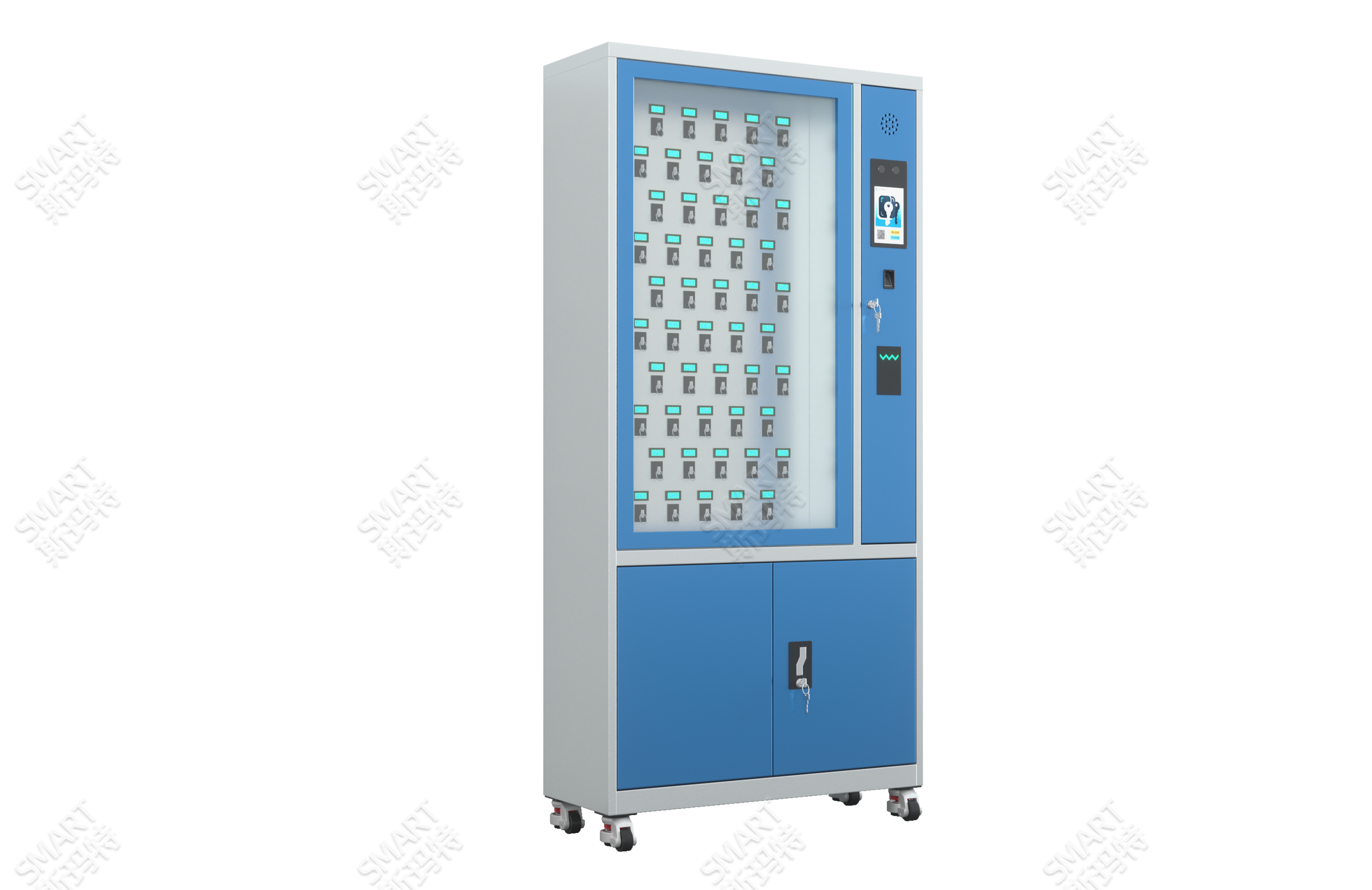 Smart key cabinet with 60 positions