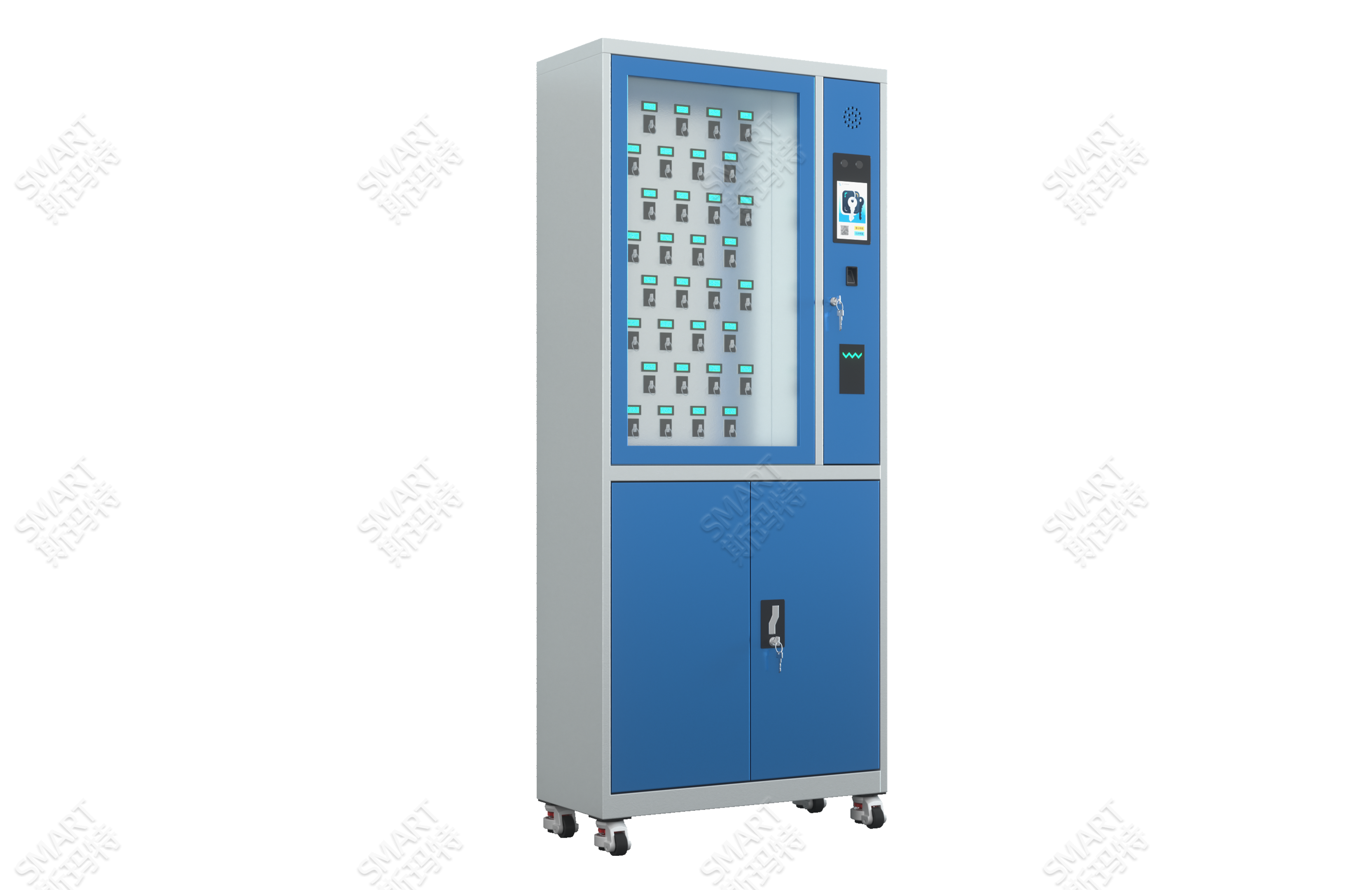 Smart key cabinet with 40 seats